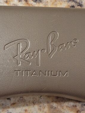 Ray-Ban Titanium Sunglasses Case in Gray